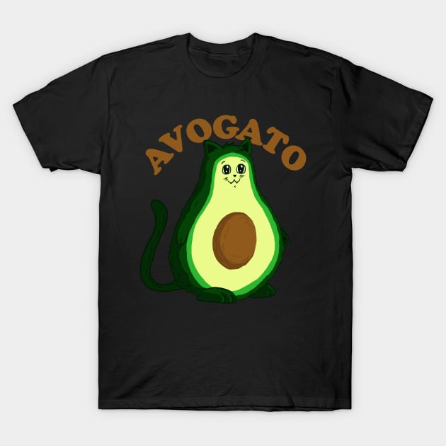 Avogato Cat Lover Cinco De Mayo Gift Cinco De Meow Cat Avocado T-Shirt by vo_maria